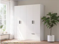 Шкаф для одежды LITA 4D1S pilt 2