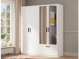Шкаф для одежды LITA 4D1S с зеркалом