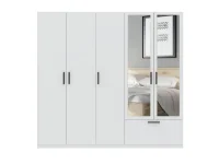 Шкаф для одежды LITA 5D1S с зеркалом pilt 4