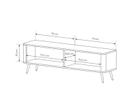 TV стол LANTE F - Бежевый pilt 6