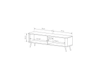 TV-alus LANTE F - Must pilt 6