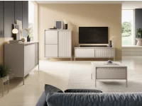 TV стол SENSO D - Бежевый pilt 6