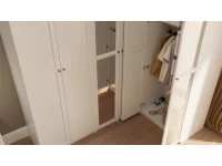 Riidekapp BEN 1D+1HDF - Valge pilt 7