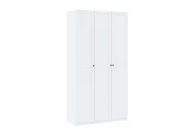 Riidekapp BEN 1D+1HDF - Valge pilt 5