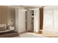 Riidekapp BEN 1D+1PGL - Valge pilt 8