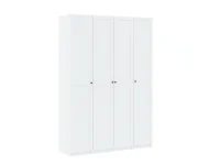 Riidekapp BEN 2D+2HDF - Valge pilt 8