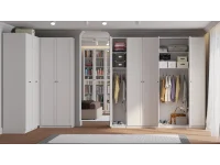 Riidekapp BEN 2D+2PGL - Valge pilt 5