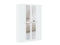 Riidekapp BEN 2D+2PGL - Valge pilt 8