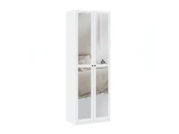 Riidekapp BEN 2D+2PGL - Valge pilt 2