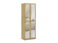 Riidekapp BEN 2D+2PGL - Tamm artisan pilt 2