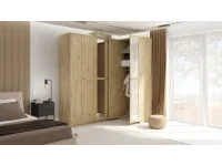 Riidekapp BEN 2D+2PGL - Tamm artisan pilt 6