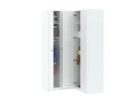 Riidekapp BEN 2D+1HDF - Valge pilt 8