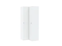 Riidekapp BEN 2D+1HDF - Valge pilt 5