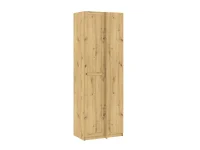 Riidekapp BEN 2D+1HDF - Tamm artisan pilt 2