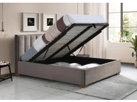 Кровать 140x200 HAZEL бежевый - с подъемным механизмом pilt 4