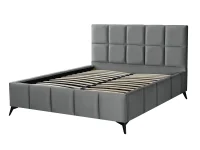 Кровать 180x200 CARLA темно-серая pilt 4