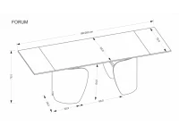 Стол раздвижной FORUM pilt 9
