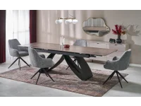 Стол раздвижной HILARIO орех pilt 3