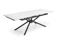 Pikendatav laud VITORINO valge marmor pilt 7