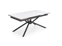 Pikendatav laud VITORINO valge marmor pilt 6