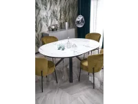 Стол раздвижной VERTIGO белый мрамор pilt 4