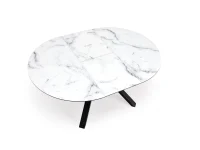 Стол раздвижной VERTIGO белый мрамор pilt 8