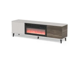 TV стол RANDOM 2 RTV-180K с электрокамином