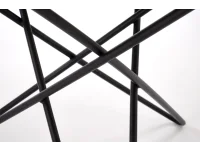 Журнальный стол LEILA 2 - белый / черный pilt 3