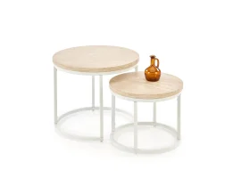 Журнальный стол OREO белый (2 шт)