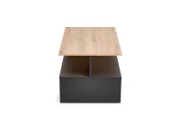 Журнальный стол IVA дуб артисан - черный pilt 4