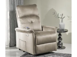 Кресло SEMIR 2 recliner электрический - Бежевый