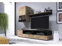 Секция SNAP дуб лефкас - черный pilt 2