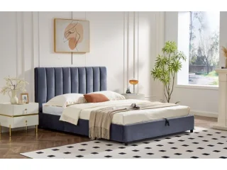 Кровать 160x200 MILANA с подъемным механизмом - Серая pilt