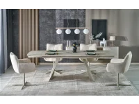 Стол раздвижной ARMANI  травертин / кашемир pilt 5