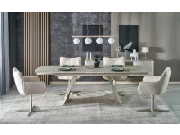 Стол раздвижной ARMANI  травертин / кашемир pilt 2