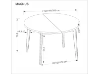 Pikendatav laud MAGNUS  tamm pilt 11