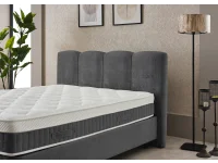 Континентальная кровать 140х200 ZEN серая pilt 5