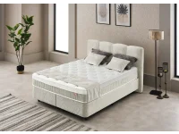 Континентальная кровать 160х200 ZEN светло-бежевая pilt 4