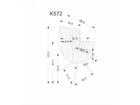 Стул K572 серый pilt 7