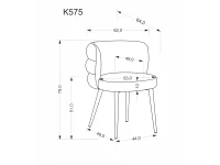 Стул K575 оливковый pilt 8