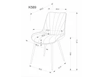 Стул K589 pilt 5