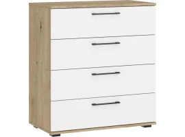  FORMO - KM-1 kummut MODULAARSE KAPISÜSTEEMI jaoks - käsitöö tamme / valge