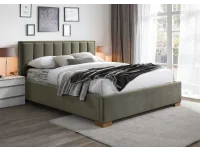 Кровать 140x200 HAZEL оливковая с подъемным механизмом pilt 3