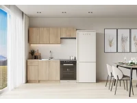 Кухня CORONA 180 кухонный гарнитур, кремоновый дуб pilt 2