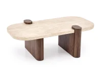 Журнальный стол CANOA c.table травертин / орех pilt 2