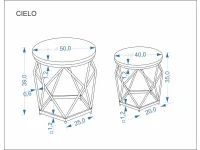 Diivanilaud CIELO pilt 6