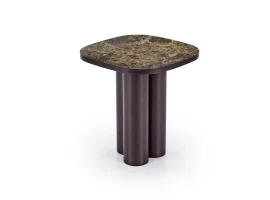 Журнальный стол CORDINA S c.table коричневый мрамор / коричневый