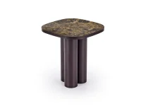 Журнальный стол CORDINA S c.table коричневый мрамор / коричневый pilt 2