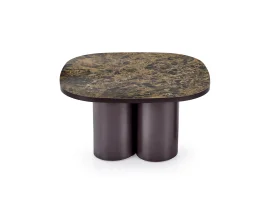 Журнальный стол CORDINA c.table коричневый мрамор / коричневый