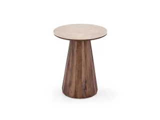Журнальный стол DIAVOLA S c.table травертин / орех pilt